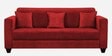 Nebula Fabric 3 Seater Sofa in Blood Maroon Colour