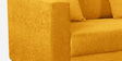 Nebula Fabric 3 Seater Sofa in Bold Yellow Colour