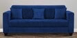Nebula Fabric 3 Seater Sofa in Royal Blue Colour