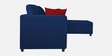 Nebula Fabric LHS Sectional Sofa in Royal Blue Colour