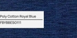 Nebula Fabric LHS Sectional Sofa in Royal Blue Colour