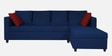 Nebula Fabric LHS Sectional Sofa in Royal Blue Colour