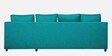 Nebula Fabric LHS Sectional Sofa in Sea Green Colour