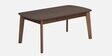 Nemuro Solid Wood 5 Seater Sofa Set (3+2+1) with Coffee Table in Cocoa & Espresso Finish 