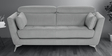 New Celeste 2 Seater Sofa in Grey Colour