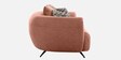 New Jersey Boucle Fabric 3 Seater Sofa in Rust Colour