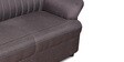 Barce Fabric 2 Seater Sofa in Brown Colour