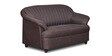 Barce Fabric 2 Seater Sofa in Brown Colour