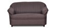 Barce Fabric 2 Seater Sofa in Brown Colour