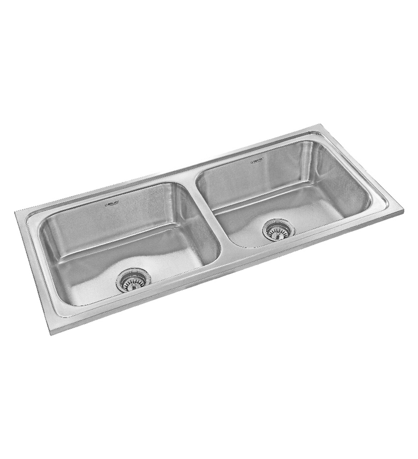 Buy Neelkanth Victor Matt Stainless Steel double Bowl kitchen Sink