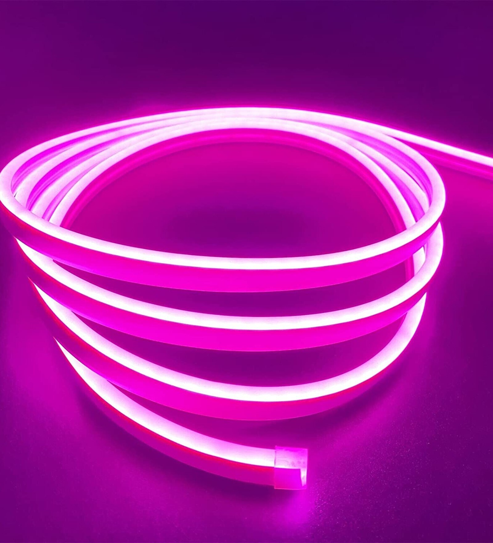 Neon Pink 5 Mtr (With 12 Volts Adapter) Strip Light