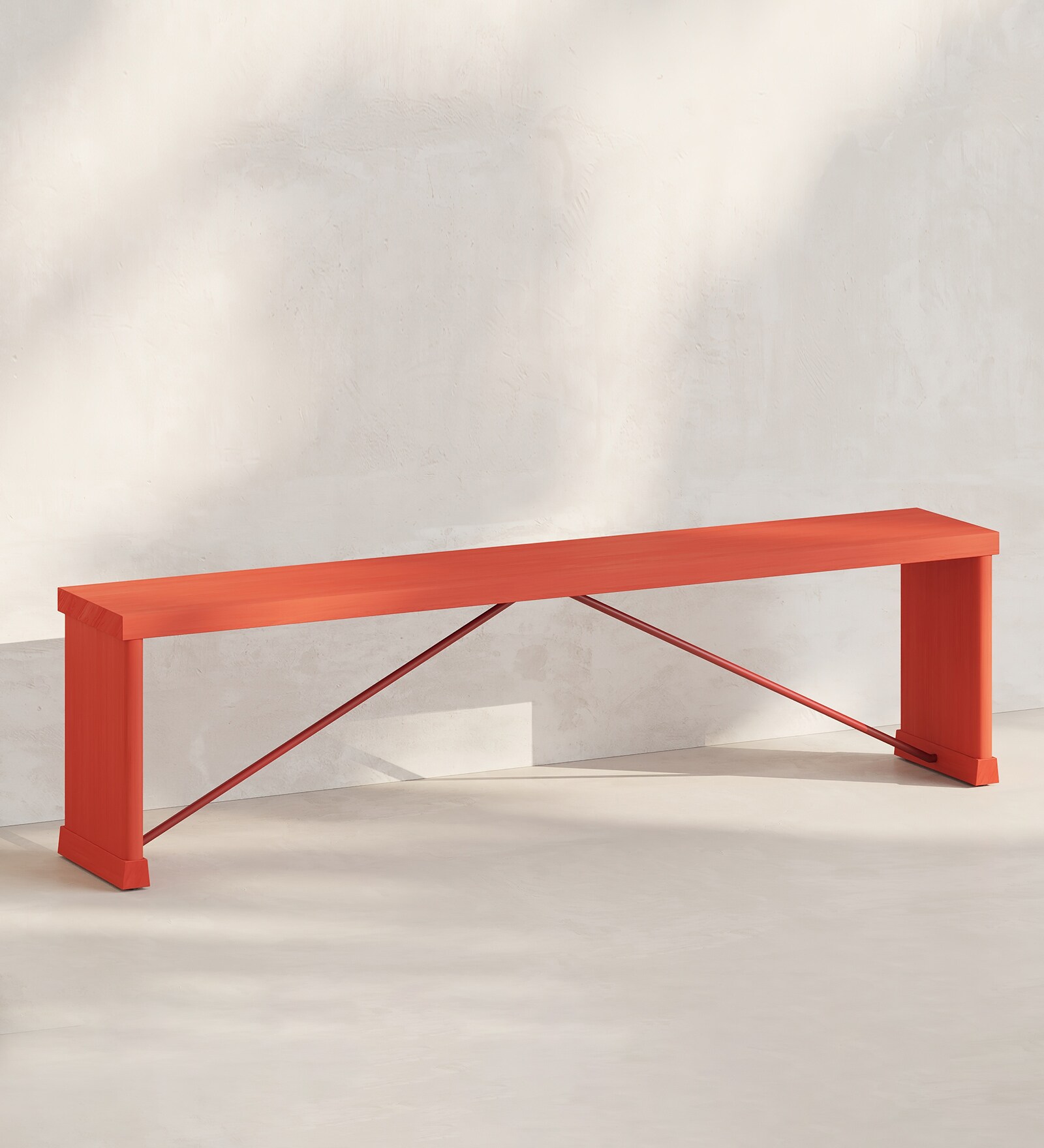 Nest Bench in Orange Colour