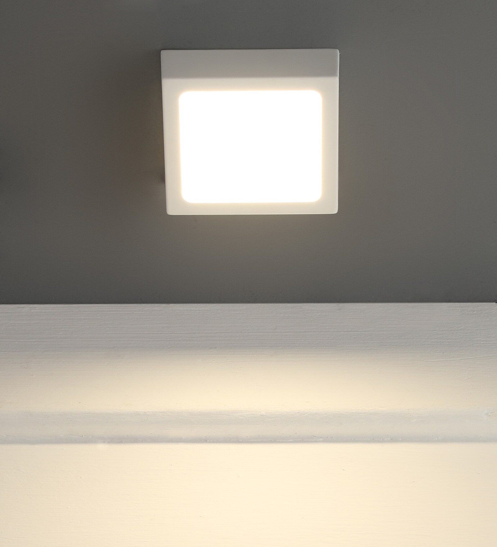 Natural White 6 Watts LED Aluminium Square Panel Light