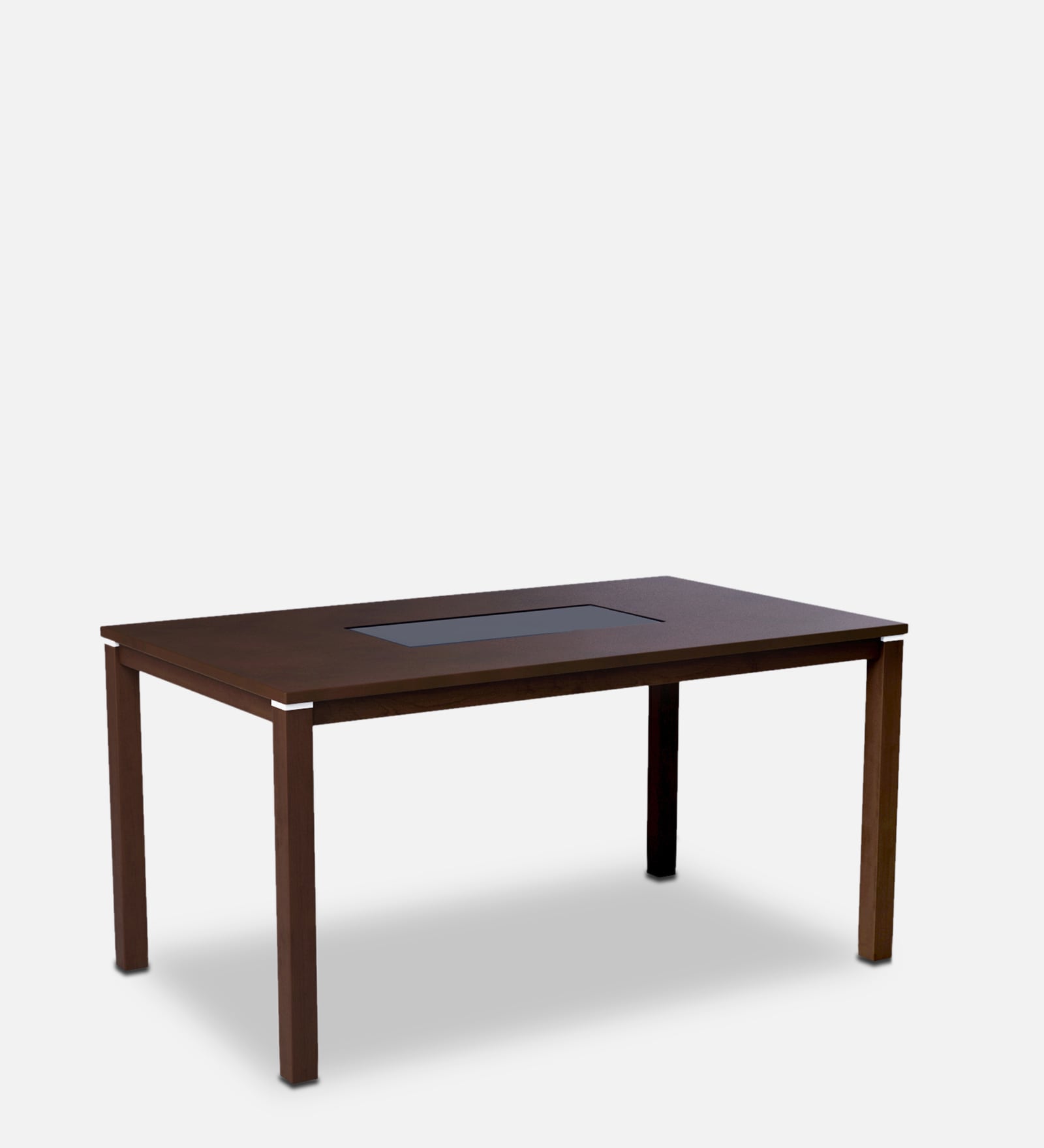 New Delton 6 Seater Dining Table in Burnt Beech Finish