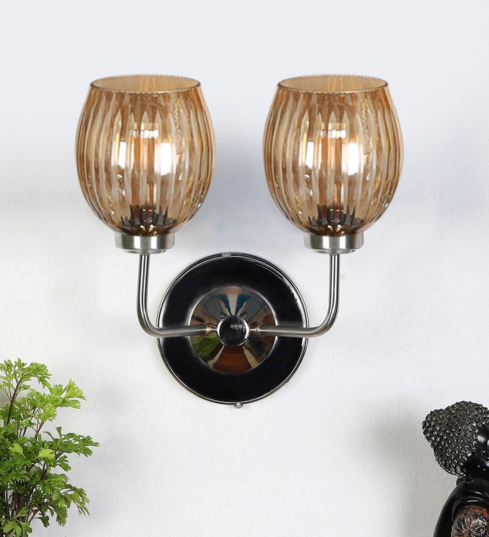 Chorm Finish Stainless Steel  Wall Lamp