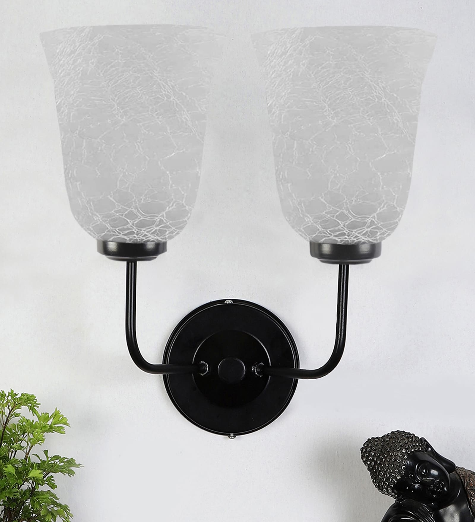 Black Iron Wall Lamp