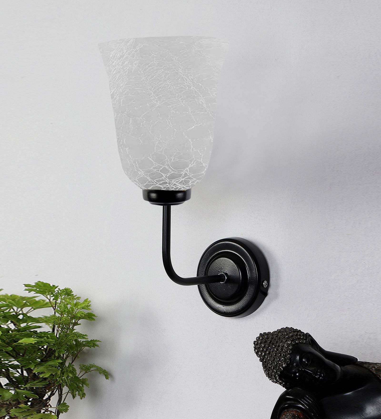 Black Iron Wall Lamp
