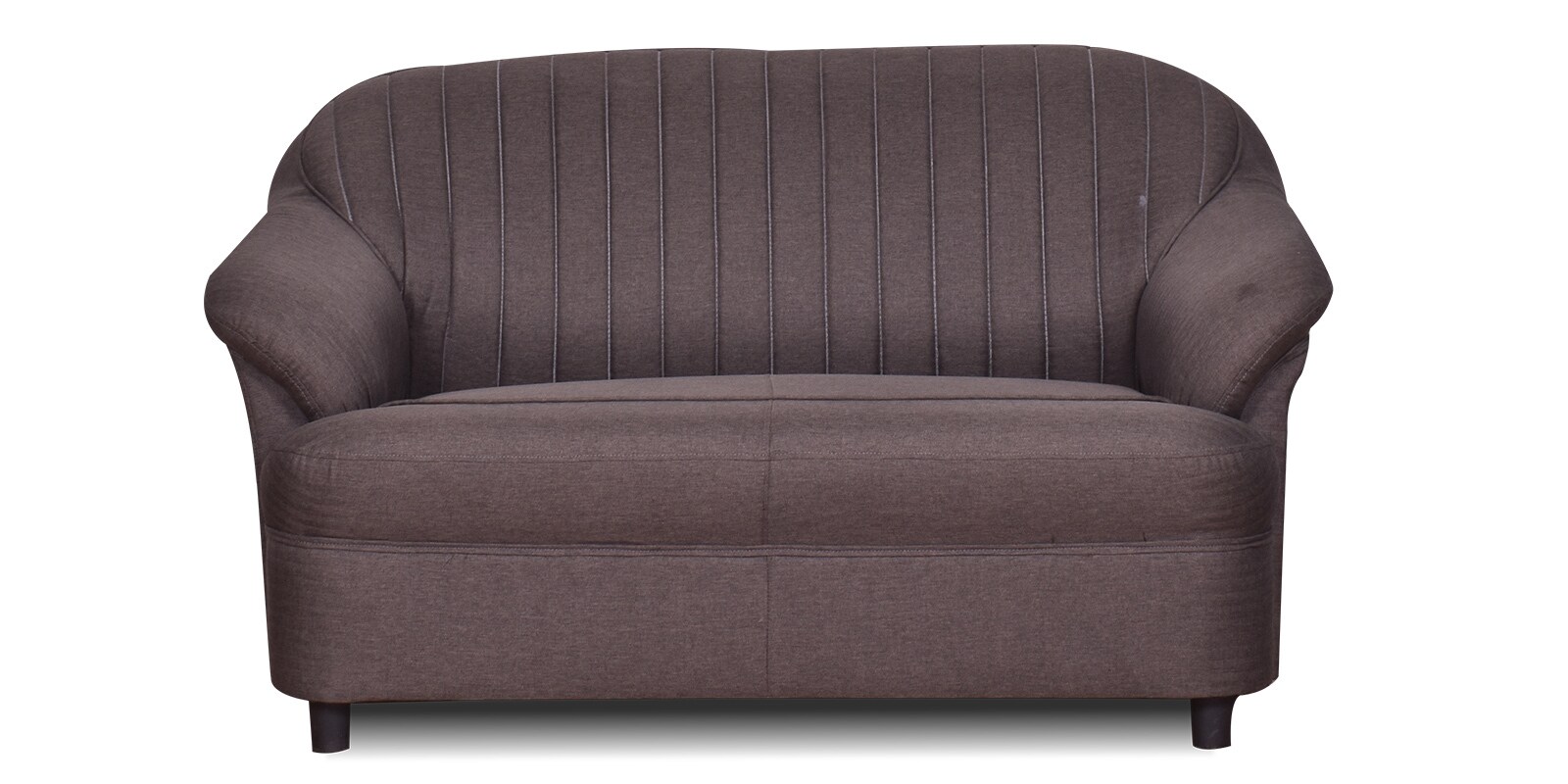 Barce Fabric 2 Seater Sofa in Brown Colour