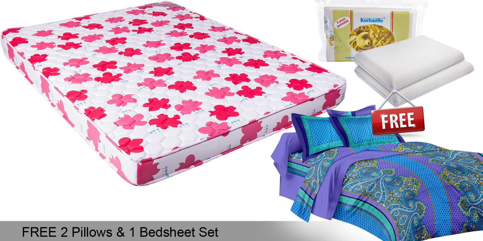 Buy New Super Delux King Size 5 inch Coir & Foam Mattress by Kurlon at 100 OFF by Kurlon