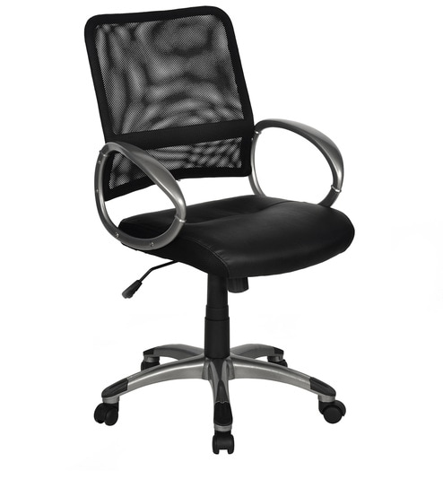 Buy Neo Mesh Office Chair In Black Colour By Home Online