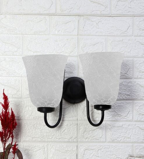 Black Iron Wall Lamp