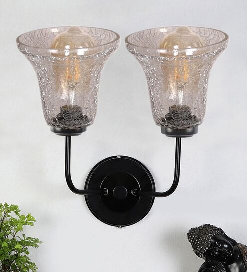 Black Iron Wall Lamp