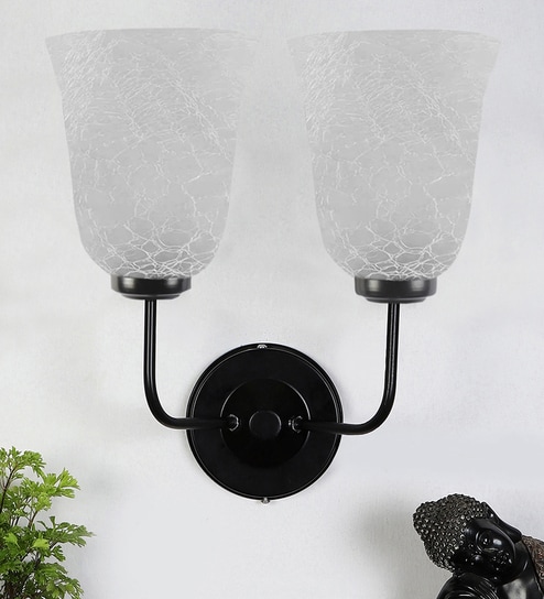Black Iron Wall Lamp