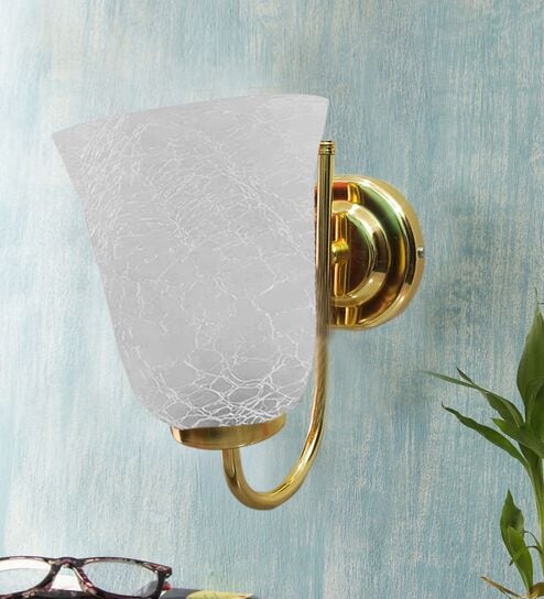 Golden Metal Wall Lamp