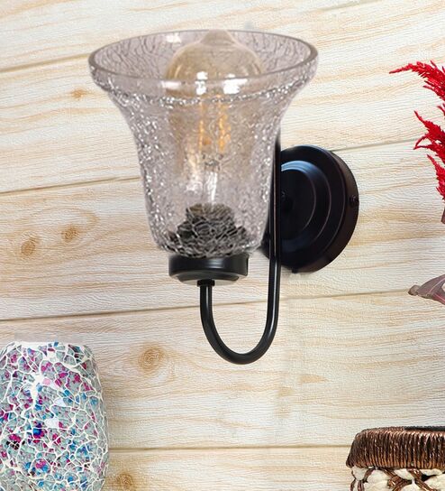 Black Iron Wall Lamp