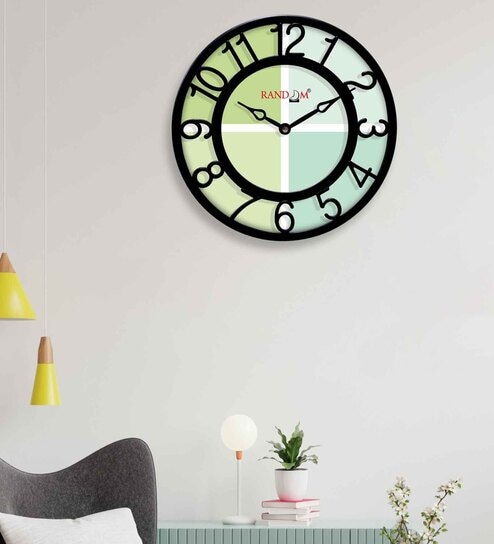 Newon Contemporary 8 Inches Plastic Wall Clock