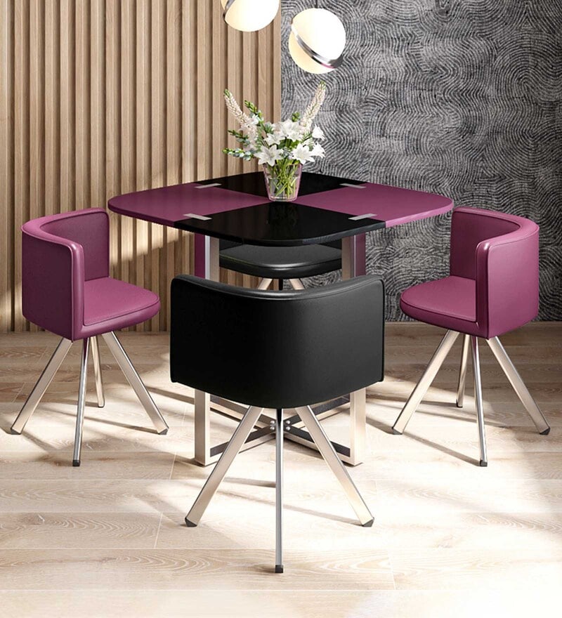 purple dining sets