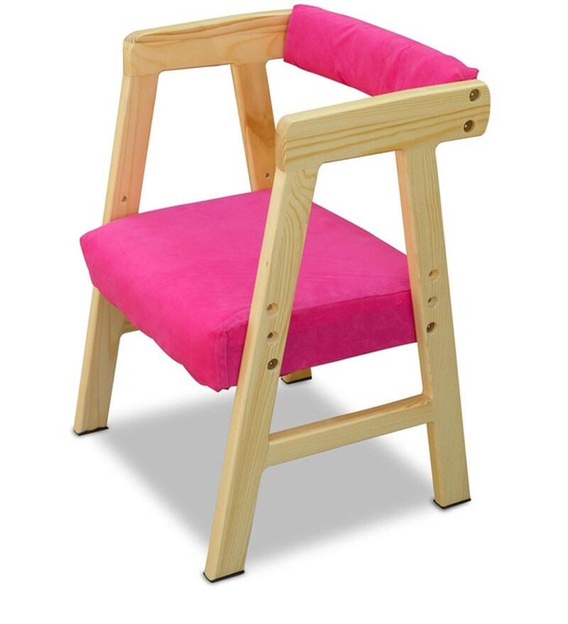 Buy MacMillan Pine Wood Activity Table Chair Set with Adjustable Height
