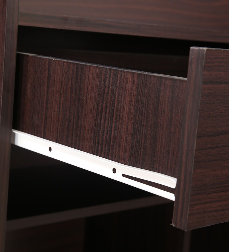 Buy New Gleam Study Table in Walnut Finish by Hometown Online Hutch