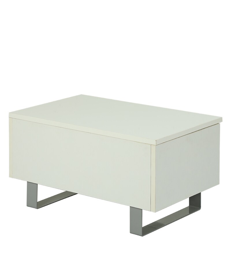 Buy New York Coffee Table in Wool White Colour by FuturDecor Online