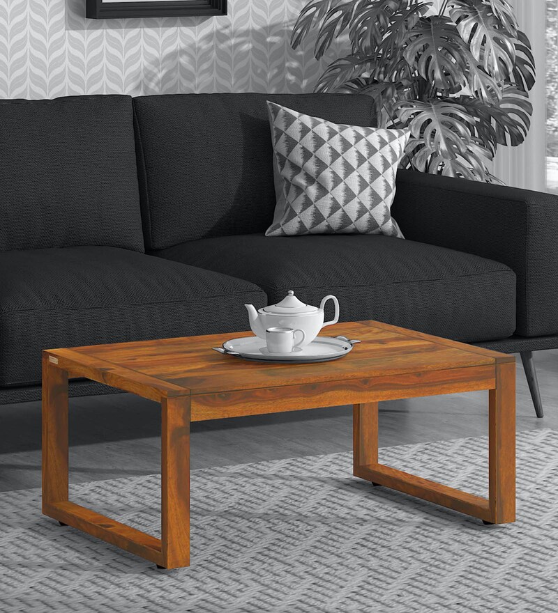 Buy Next Solid Wood Coffee Table In Rustic Teak Finish By Woodsworth Online Modern Rectangular