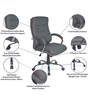 Neal Executive Chair in Grey Colour