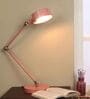 Neavely Pink Iron & Brass Study Lamp