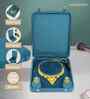 Sky Blue Necklace Earring Jewellery Organiser Box