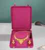 Pink Necklace Pendant Locker Jewellery Organisers Box