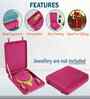 Pink Necklace Pendant Locker Jewellery Organisers Box