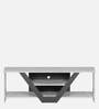 Nectar Tv Unit In White Stone & Slate Grey Colour
