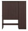 Nector Hutch Desk in Wenge Finish Nector Hutch Desk in Wenge Finish