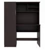 Nector Hutch Desk in Wenge Finish Nector Hutch Desk in Wenge Finish