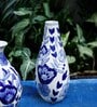 Neelandri Blue Ceramic Vase
