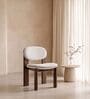 Neerlo Soft Dining Chair In Grey Colour