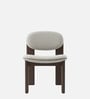 Neerlo Soft Dining Chair In Grey Colour