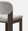 Neerlo Soft Dining Chair In Grey Colour