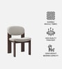 Neerlo Soft Dining Chair In Grey Colour