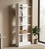 Neil Book Case In White Colour Neil Book Case In White Colour