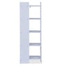 Neil Book Case In White Colour Neil Book Case In White Colour
